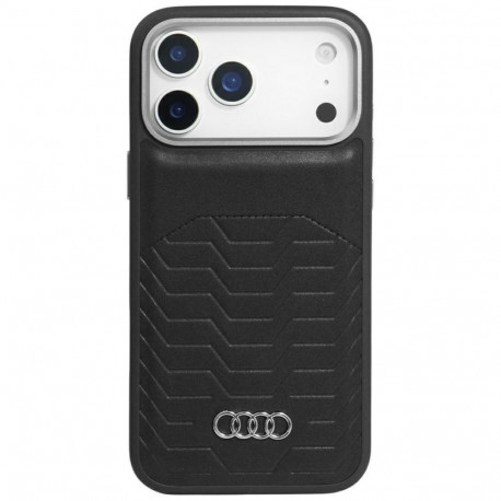 Audi Audi GT Synthetic Leather MagSafe case for iPhone 17 Pro - black
