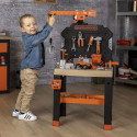 Smoby Black+Decker workbench with crane, children's tools