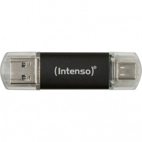 Intenso Twist Line 512 GB, USB stick anthracite/transparent, USB-A 3.2 Gen 1, USB-C 3.2 Gen 1