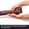 EINHELL Professional cordless multi-function tool TP-MG 18 Li BL-Solo, 18V red/black, without batter