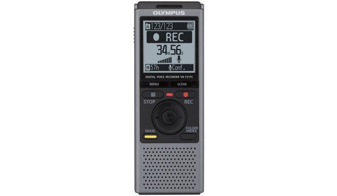 Olympus digital recorder VN-731PC, silver