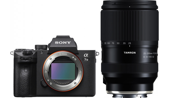 Sony a7 III + Tamron 25-200mm f/2.8-5.6