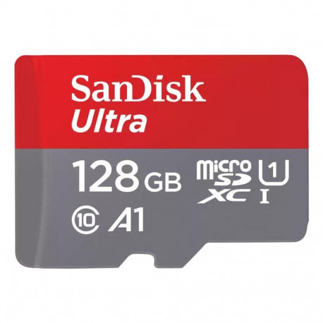 SanDisk mälukaart microSDXC 128GB UHS-I + adapter (SDSQUAB-128G-GN6MA)
