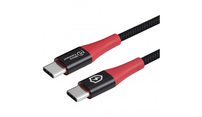 USB kaabel Microconnect USB-C - USB-C, andmete blokeerija, 1.5m