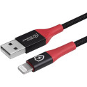 USB kaabel Microconnect USB-A - Lightning, andmete blokeerija, 1.5m