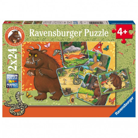 Ravensburger pusle 2x24 tk: Metsaelanikud