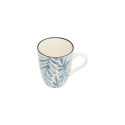 MUG 310ML FLORAL BLUE