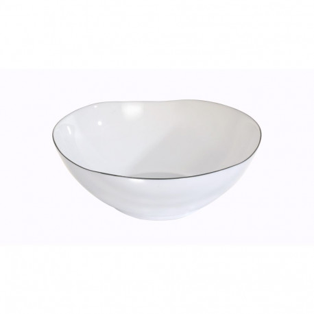 BOWL 20.3CM A159 WITH BLACK RIM