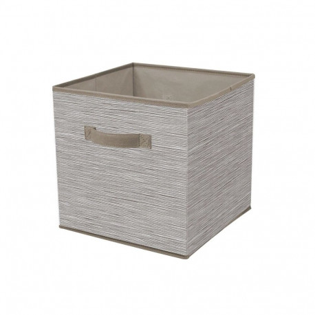 BOXSTORAGE 30X30X30CM GREY TEXTILE
