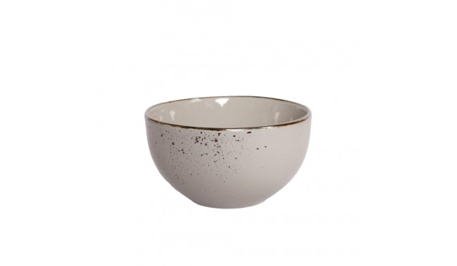 BOWL WITH SPECKLE BROWN 13.8CM 636ML