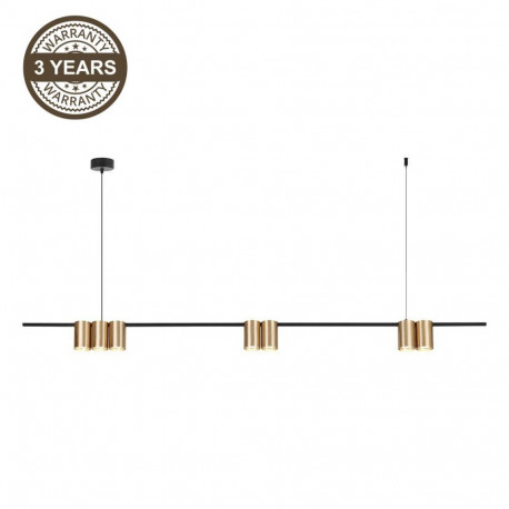 ripatsvalgusti PORI 7XGU10 ML0372 kuldne