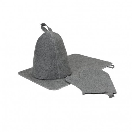 sauna komplekt Flammifera metall/müts/kindad