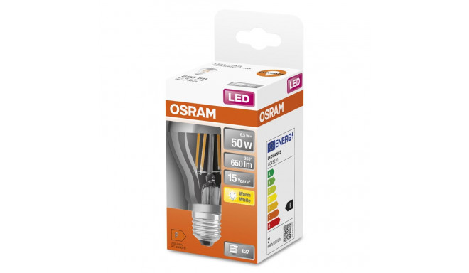 LSCLA50MIR S 6.5W/827 230V filament E27 lambipirn