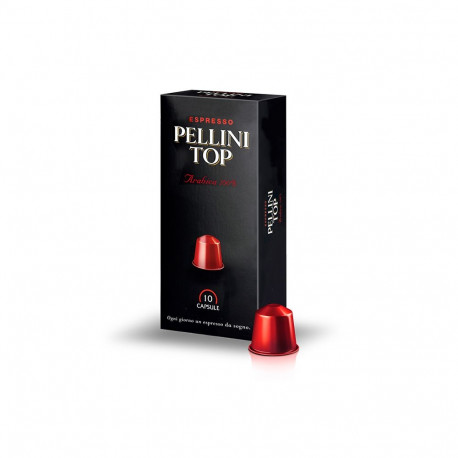 Kohvikapslid PELLINI TOP Nespresso, 50g (10x5g), 10 tk / pakend