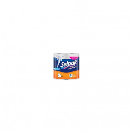 Kätepaber SELPAK 2rulli, 3 kihiline, 11,25 meetrit, 84 lehte,