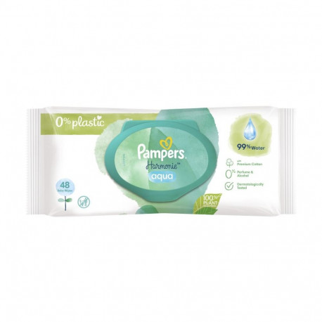 PAMPERS niisked salvrätikud Harmonie PF 48tk
