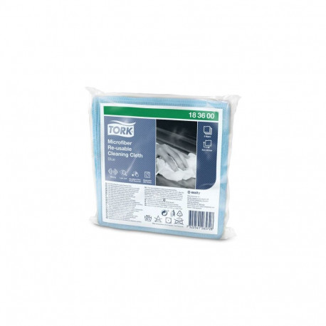 Puhastuslapp TORK, korduvkasutatav, mikrokiust, sinine, 6tk,183600