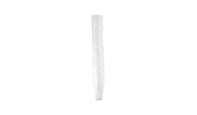 Joogitops 200ml, valge, plast, 100tk