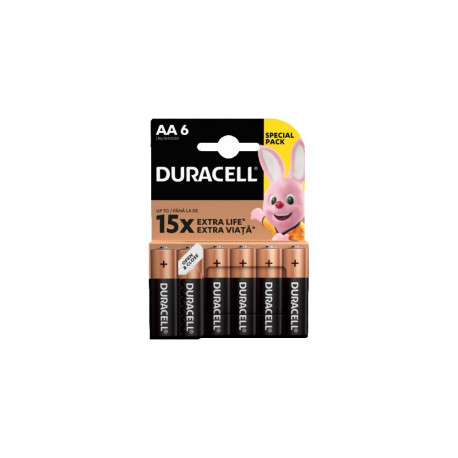 Patareid DURACELL AA, LR6, 6tk
