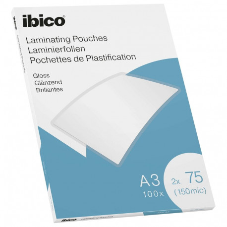 Lamineerimistaskud Ibico A3 75M. Gloss/100