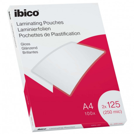 Lamineerimistaskud Ibico A4 125M.Gloss/100taskut