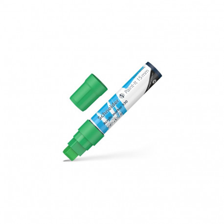 Akrüülmarker SCHNEIDER Paint-it 330, 15mm, roheline