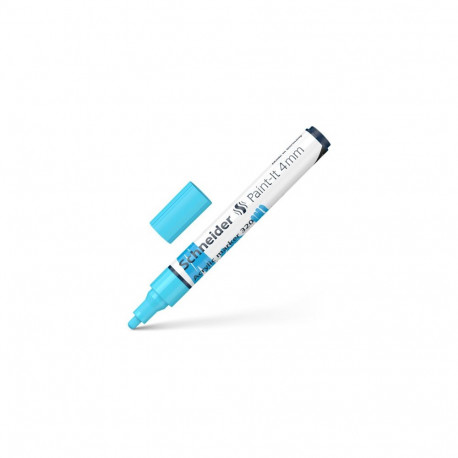 Akrüülmarker SCHNEIDER Paint-it 320, 4mm, pastelne sinine