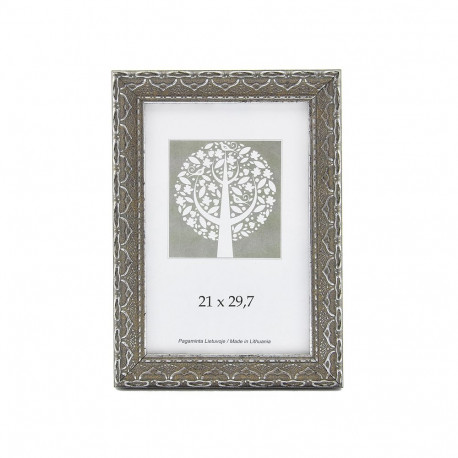 Pildiraam SAVEX 21x29,7cm, plast, hall ornamendiga