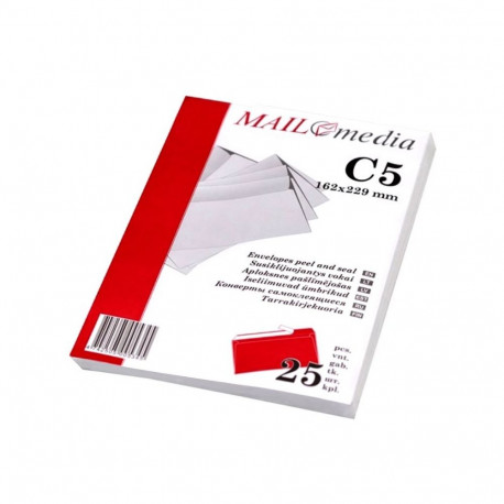 Ümbrikud C5 RH 162 x 229 mm, 25 tk