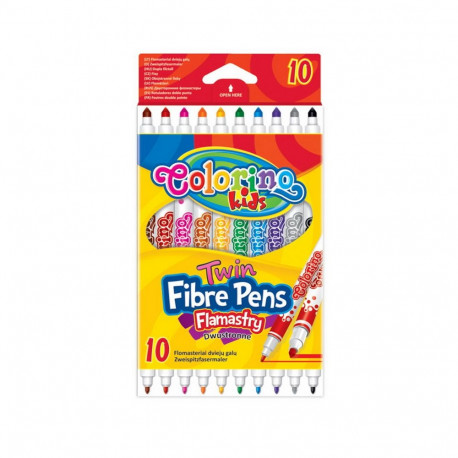 Viltpliiatsid Colorino , 2 otsaga 10 värvi