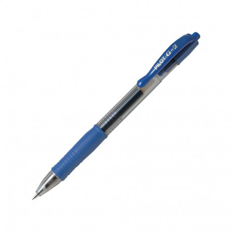 Geelpliiats Pilot G-2, 0.5mm, sinine,arhiivipüsiv ISO27668-2 (2 tk)