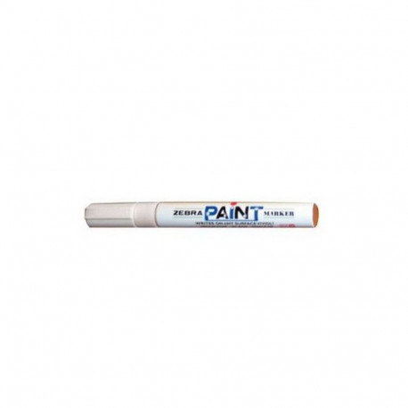 Marker permanentne Zebra Paint 3mm, valge