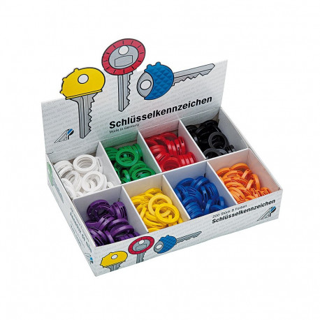 Võtme tunnusrõngad WEDO, assortii (5 tk)