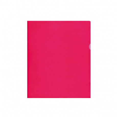 Kiletaskud L-tasku  A4 matt/punane, 50 tk