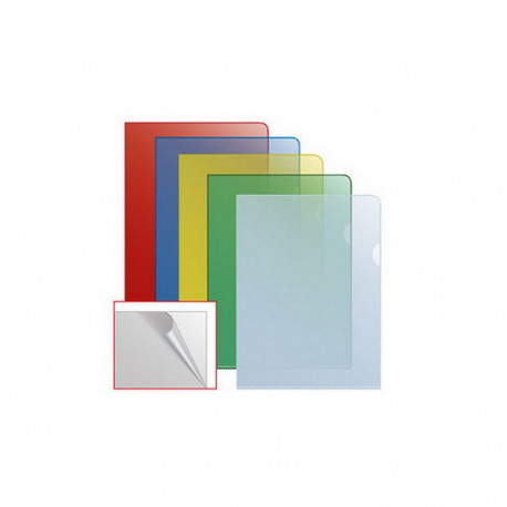 Kiletaskud L-tasku Forpus A4 80mic, matt/läbipaistev, 100 tk