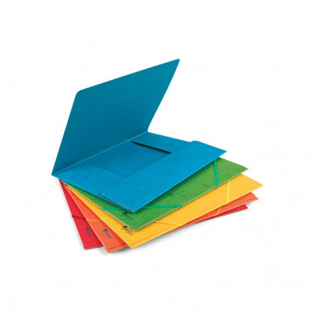 Kummiga mapp Forpus A4 kartongist, sinine (2 tk)