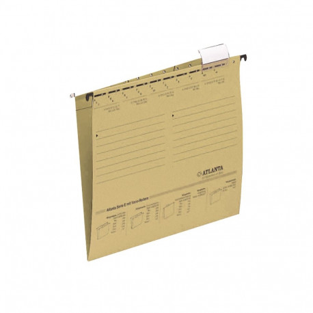 Rippkaaned E-SERIE Jalema  A4, pruun 3Re (2 tk)