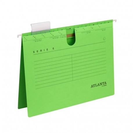 Rippkaaned E-SERIE Jalema A4, köiteklambriga, roheline 3Re (2 tk)