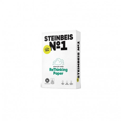 Koopiapaber Steinbeis, A4, 80 g / m2, 500 lehte / pakk (5 tk)