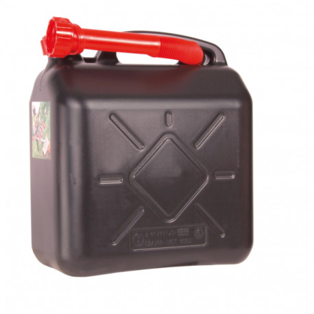 HECHT K00100 bensiinikanister 10 L koos lehtriga