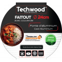 Techwood ahjupott TP-24FT 24cm