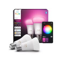 Philips Hue WCA 1100 A60 2P EU | E27 | 8.1 W | White and colour light | Bluetooth and Zigbee