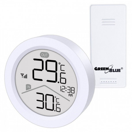 The GreenBlue GB162 is a popular wireless digital weather station known for its lar