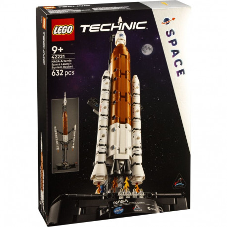 LEGO Technic 42221 NASA Artemis stardisüsteemi kosmoserakett