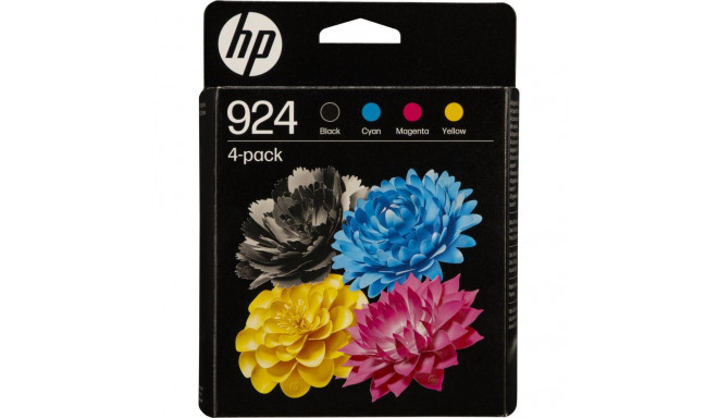 HP 924 tindikassett neljavärviline
