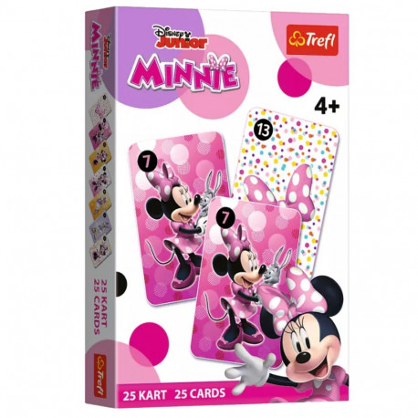 Disney Minnie Hiir Must Peeter mängukaardid Trefl 08495