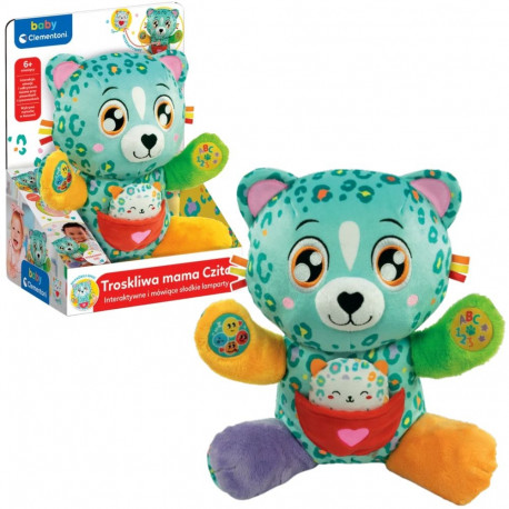 Interaktywne armsad leopardid hoolitsev ema poola keel Clementoni 50935