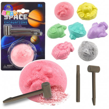 kosmiline arheoloogiline komplekt kosmilised väljakaevamised figuurid tööriistad