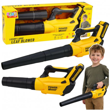 mänguline lehepuhur lastele helidega puhub kollane