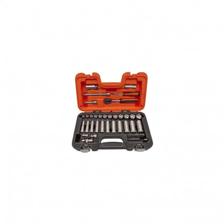 Pikkade ja lühikeste padrunite kmpl. 10-22mm + otsakud PH,PZ,HEX,TORX 53 osa 3/8